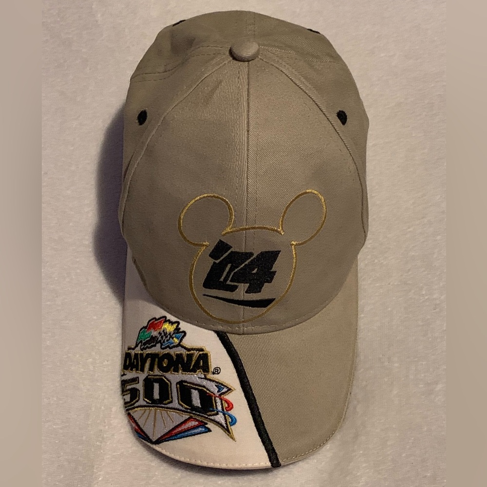 Disney Mickey Mouse NASCAR 2004 Daytona 500 hat - Picture 1 of 8